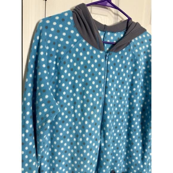 Set Of 2 Cuddl Duds Pajamas, Fleece, Long Sleeve, Zip Closure, Large - Picture 7 of 7